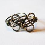 Wire Wrapped Infinity Ring - Custom Color And Size