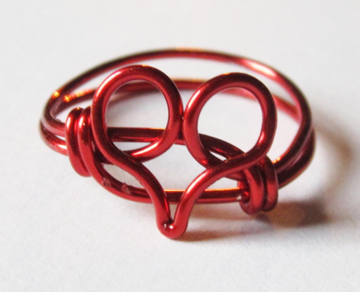 Limited Edition Red Heart Ring For Valentine's Day